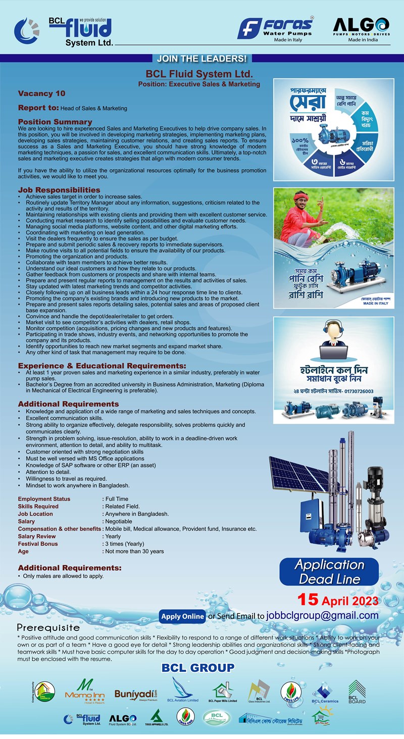 BCL Fluid System Ltd.