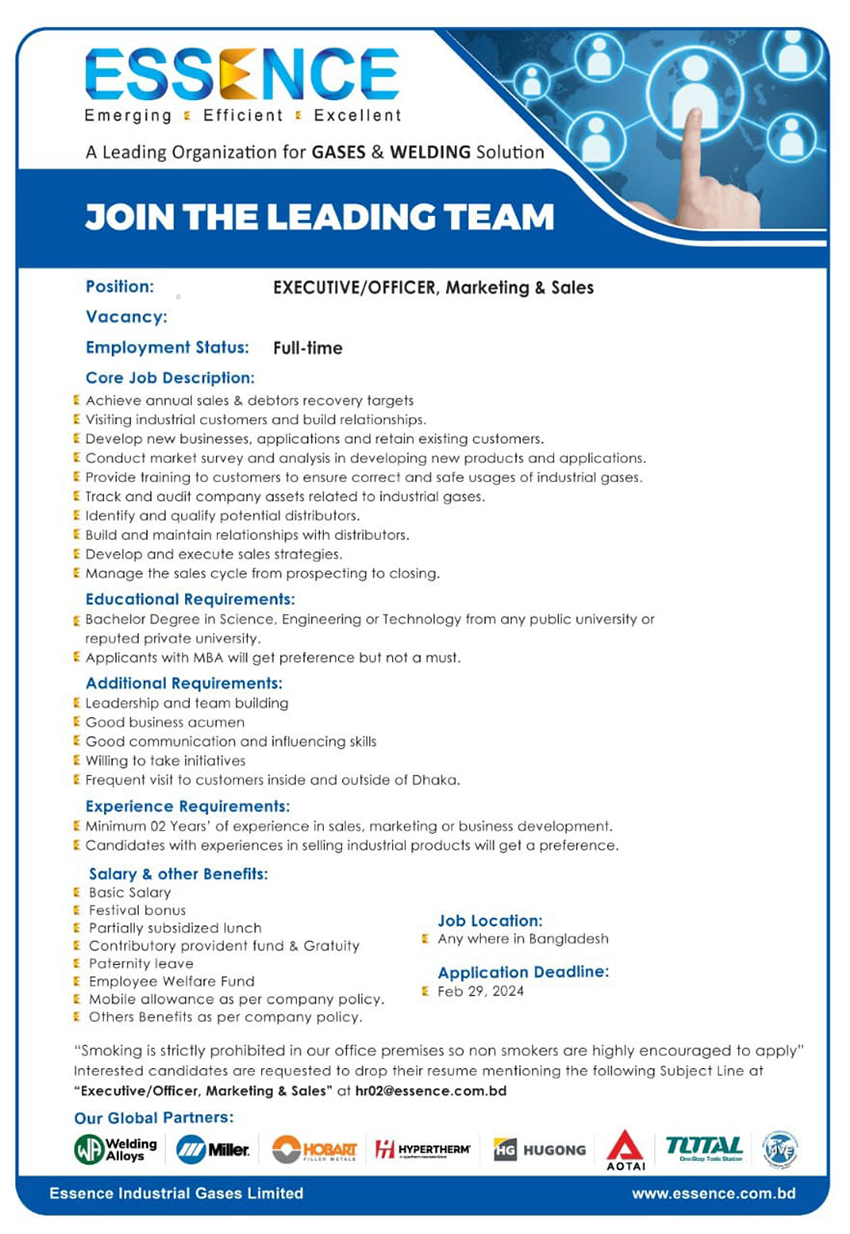 Essence Industrial Gases Limited