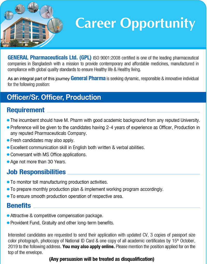 General Pharmaceuticals Ltd 