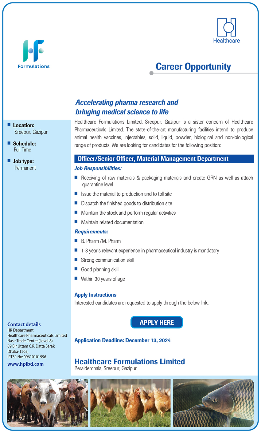 Healthcare Formulations Ltd.