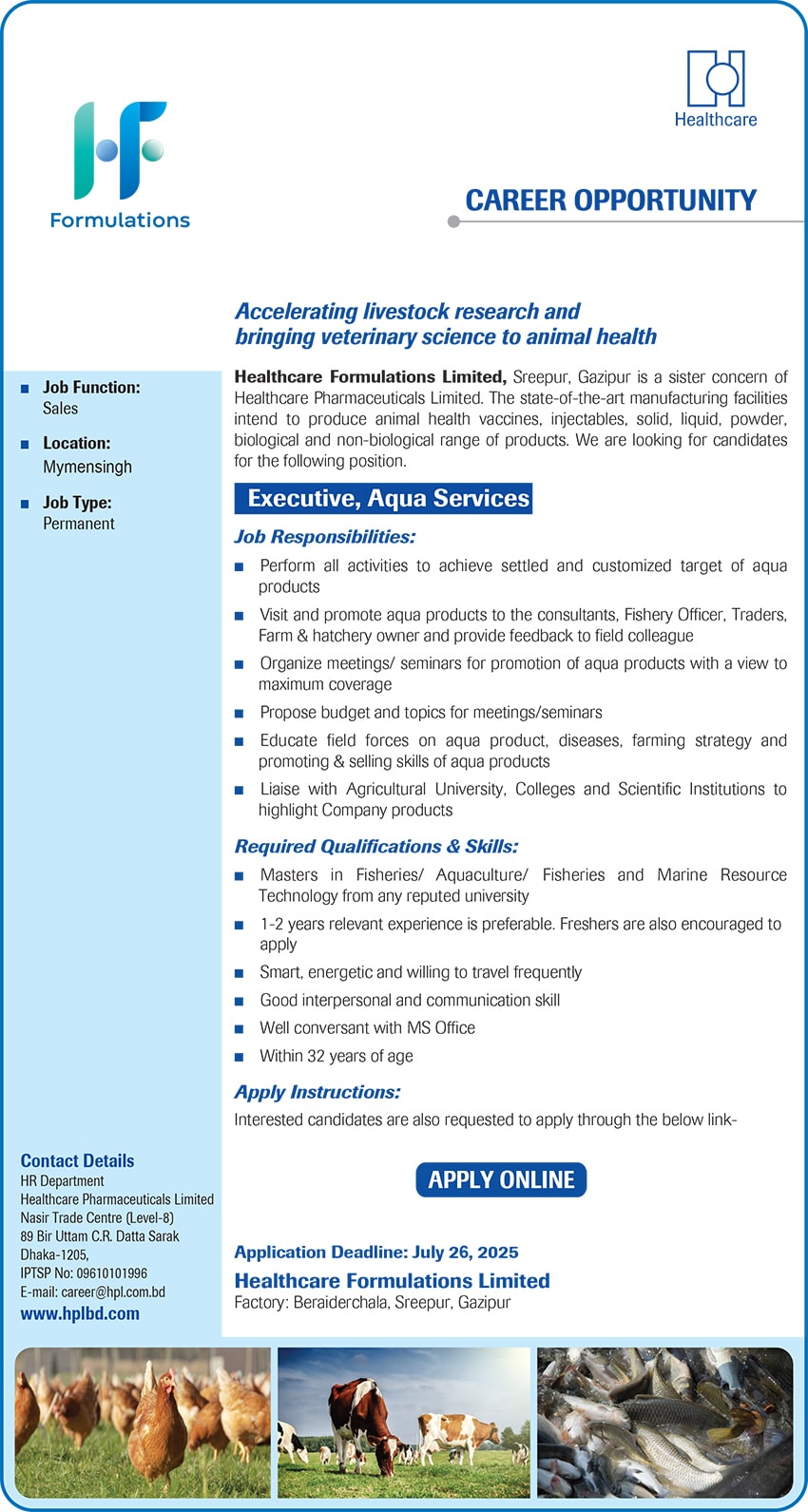 Healthcare Formulations Ltd.