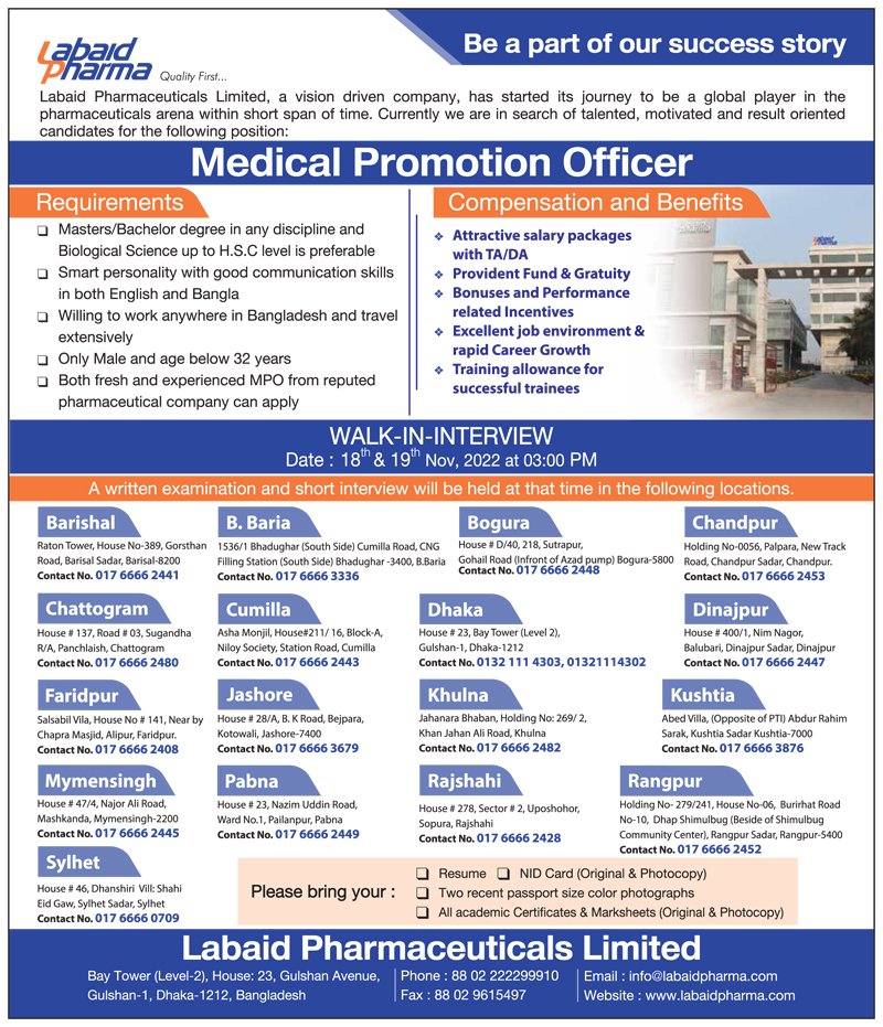 Labaid Pharmaceuticals Ltd