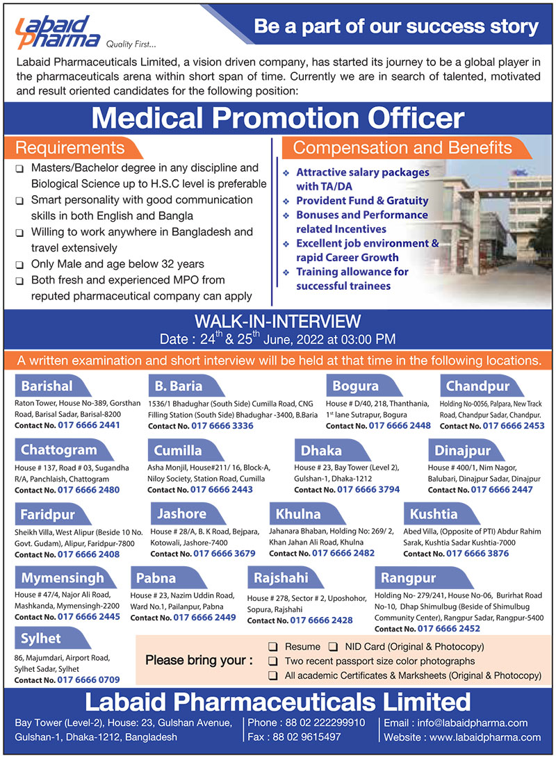 Labaid Pharmaceuticals Ltd