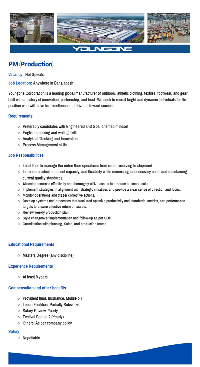 Youngone HiTech Sportswear Ind. Ltd