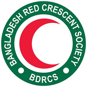 Logo of Bangladesh Red Crescent Society (BDRCS) 