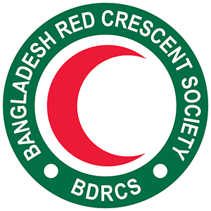 Logo of Bangladesh Red Crescent Society (BDRCS) 