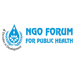 Logo of NGO Forum for Public Health